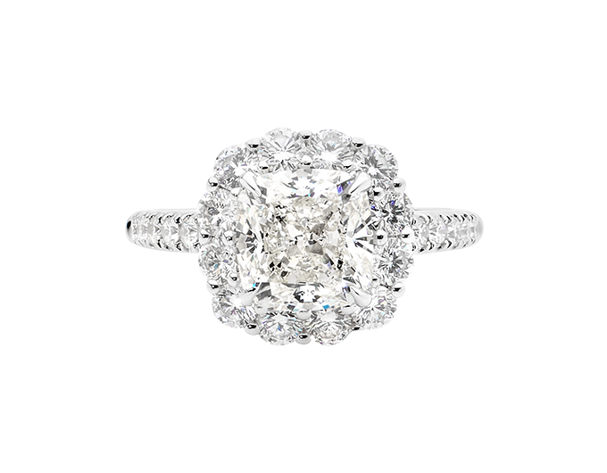 I lost a tiny diamond clearance from my halo engagement ring