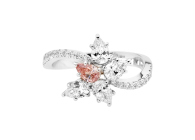 Pear brilliant cut diamond ring available in white gold or platinum. Available in White Gold, Yellow Gold, Rose Gold or Platinum