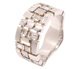 Ladies Tyson Cubism Ring
Featuring
Baguette & Princess Cut Diamonds