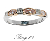 Bezel Set Designer Band