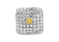 Award winning cushion and round brilliant cut diamond ring. Available in White Gold, Yellow Gold, Rose Gold or Platinum