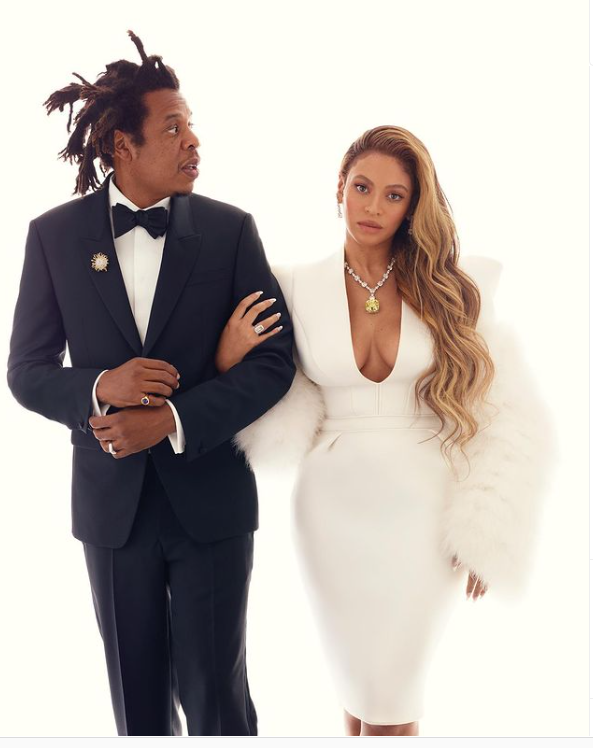 Beyonce and Jay-Z
